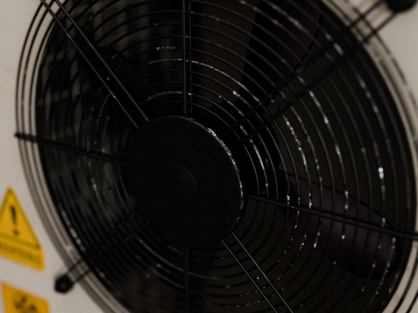 Dirty HVAC 3D model
