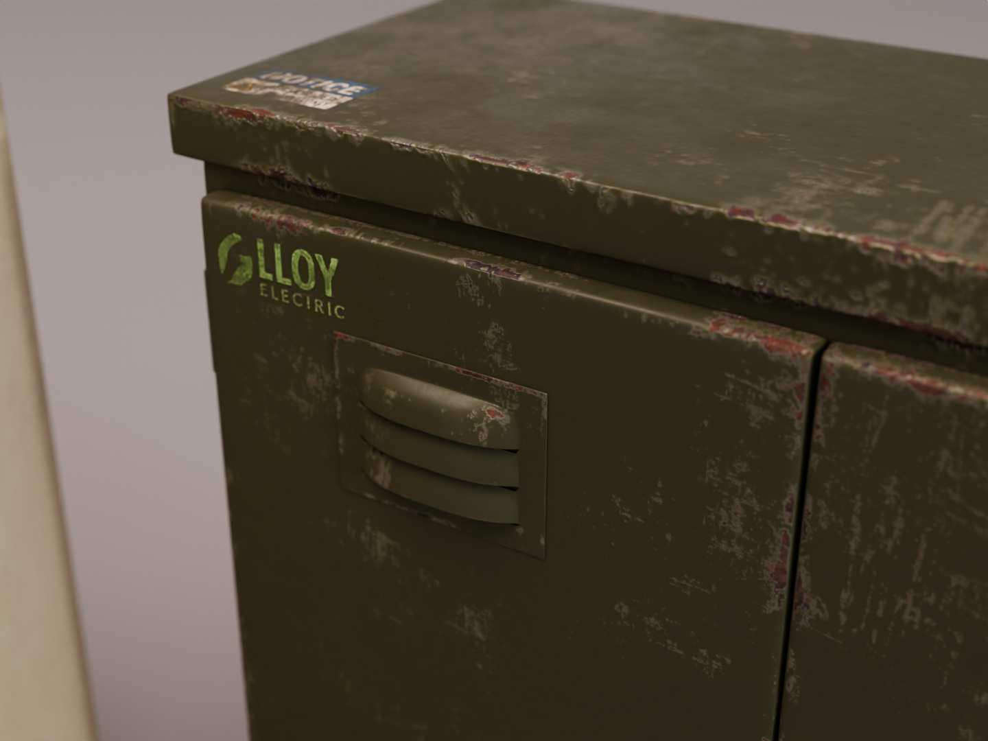 HVAC set 3D model