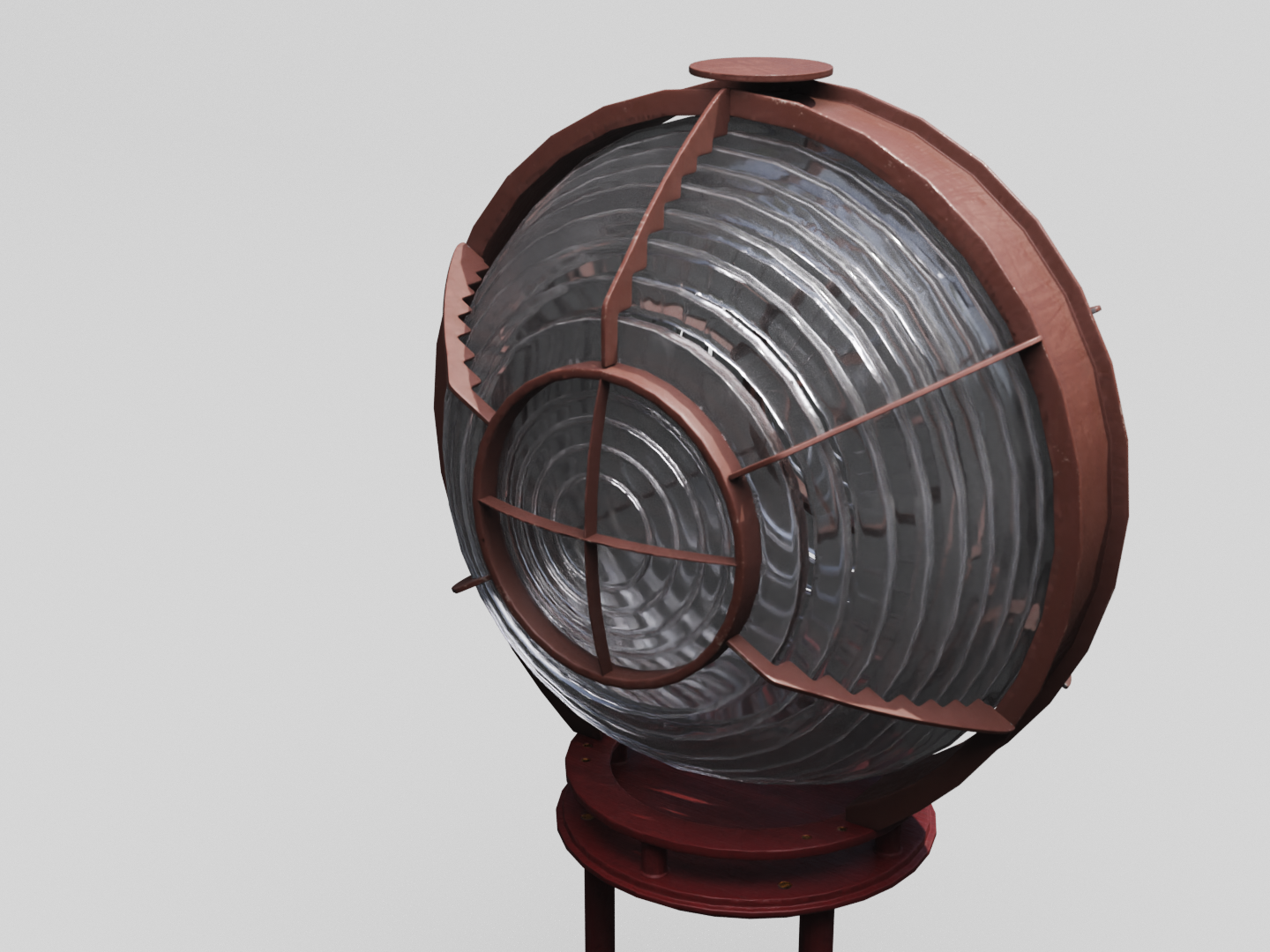 Fresnel light 3D model