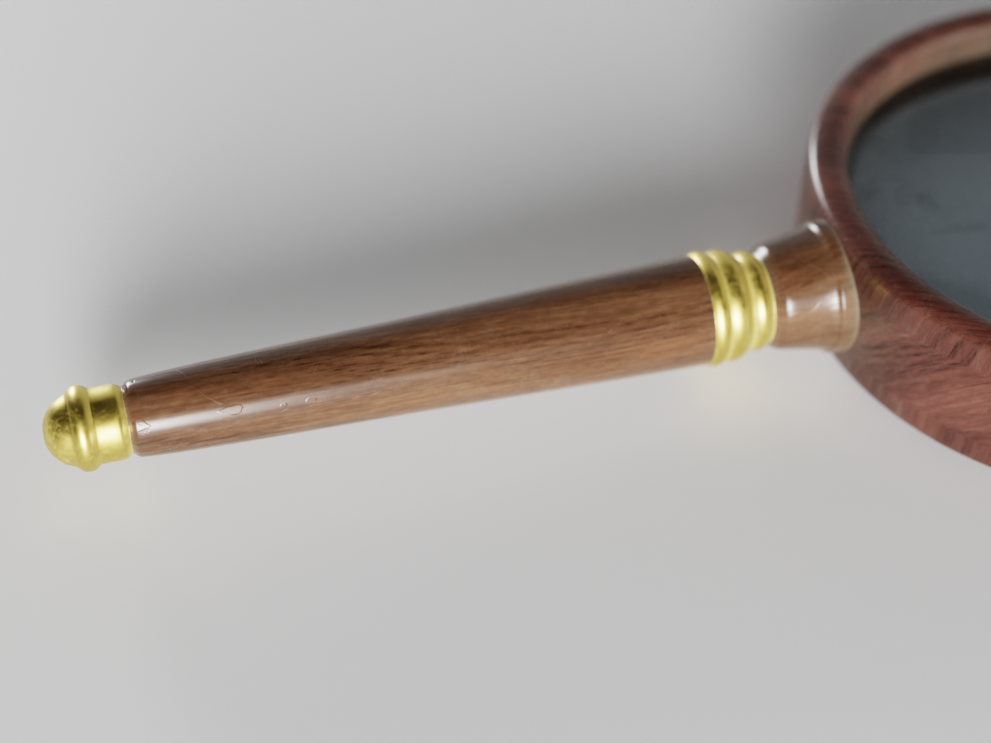 Magnifying glass 3D model