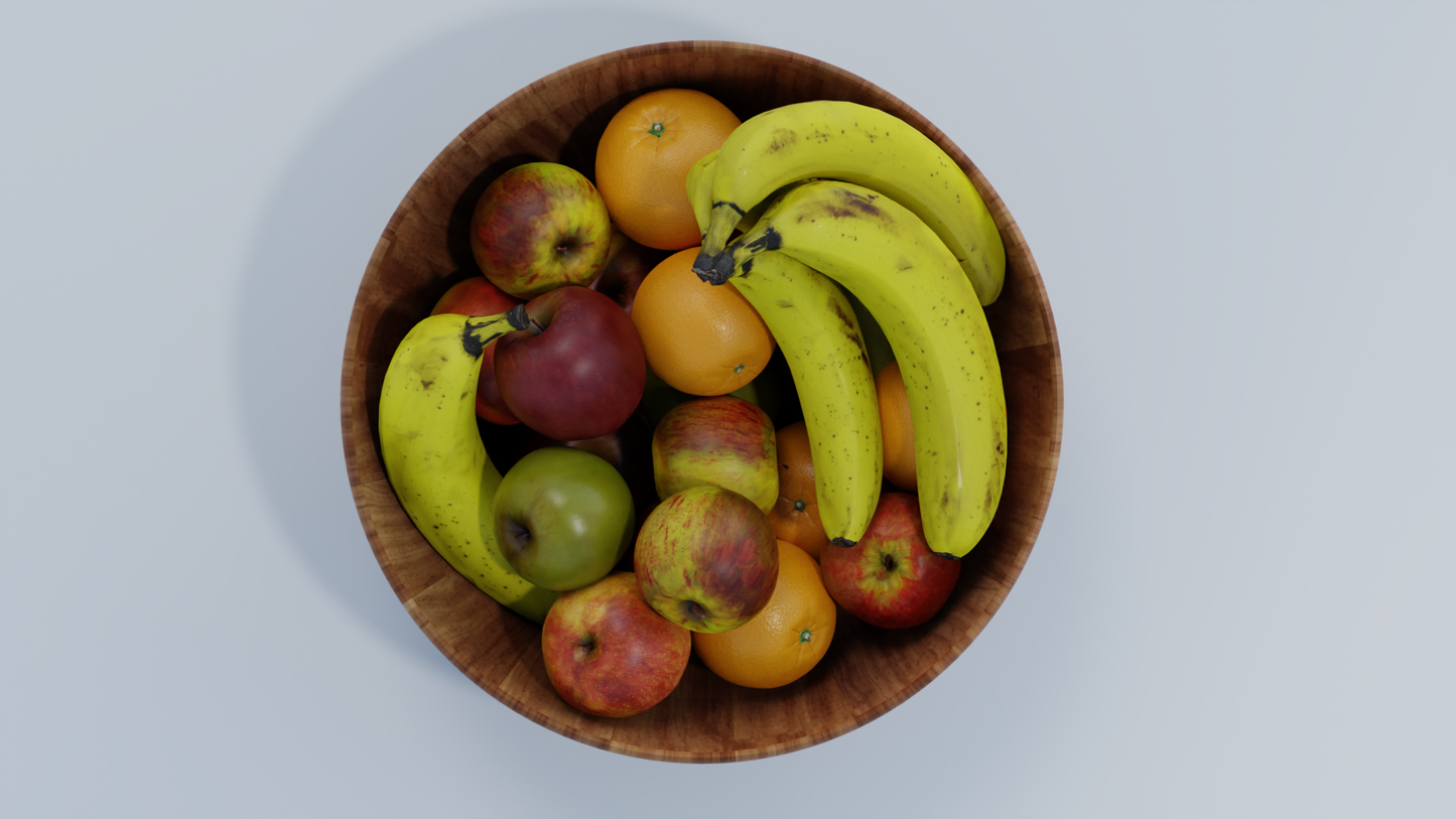 Fruit bowl 3D model