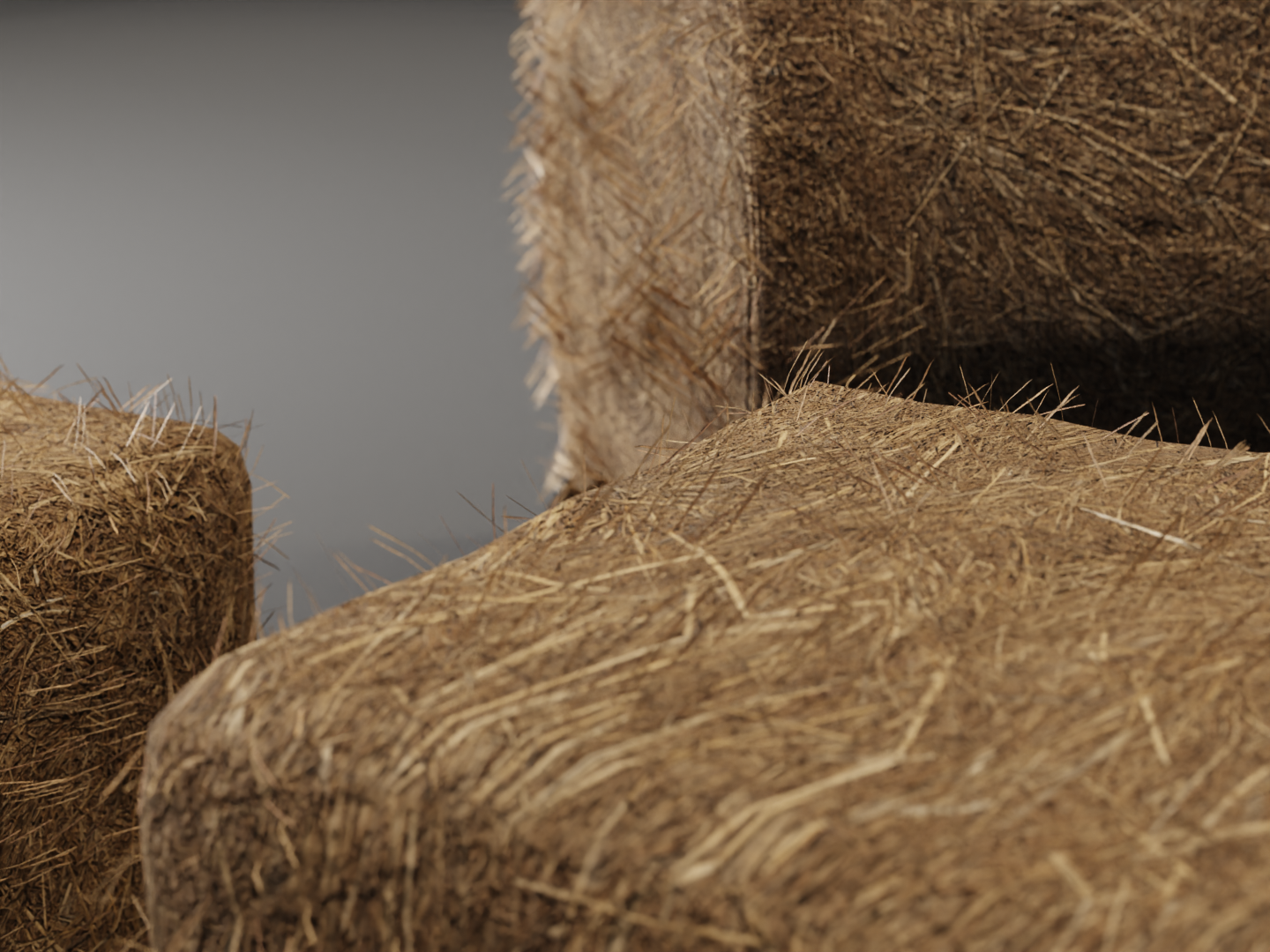Hay bale set