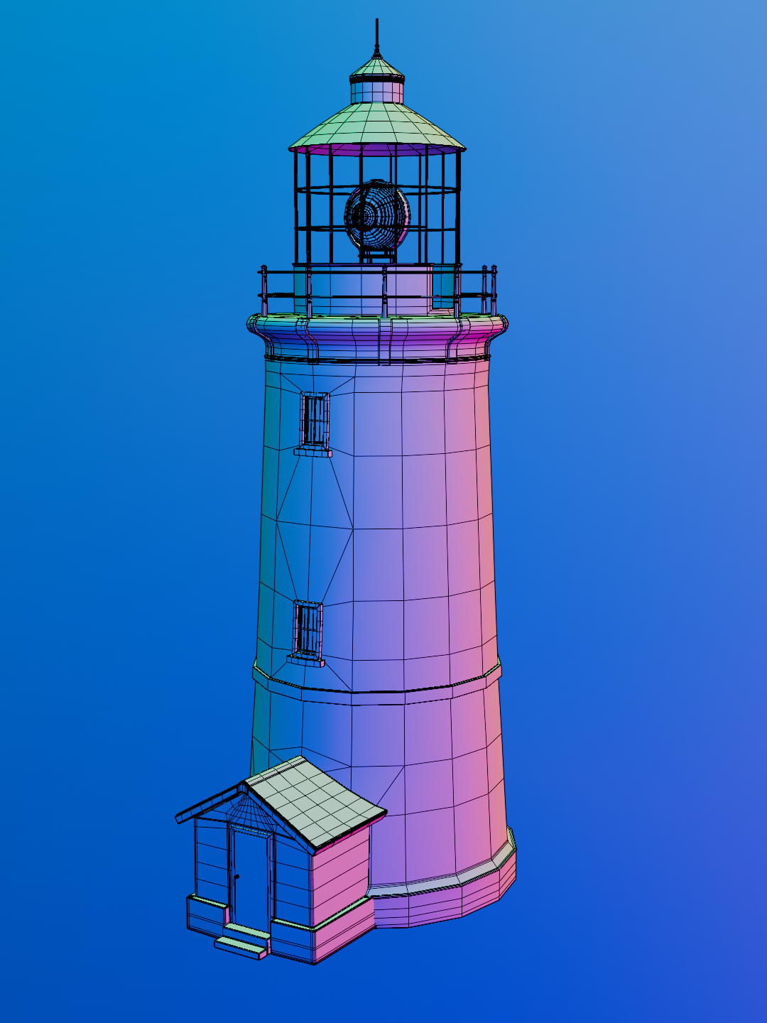 Old Lighthouse 3D model