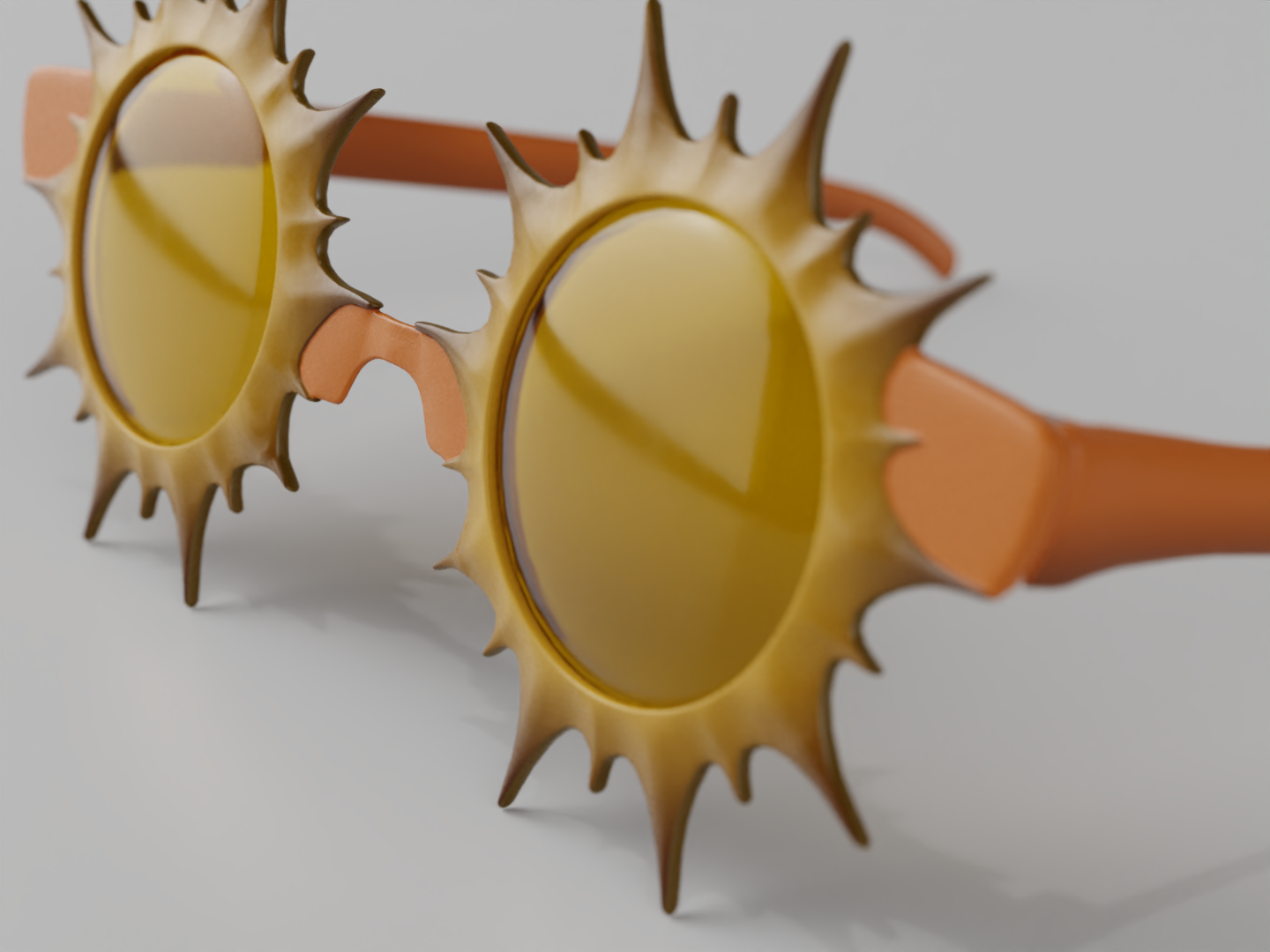 Pack of sunshades 3D model
