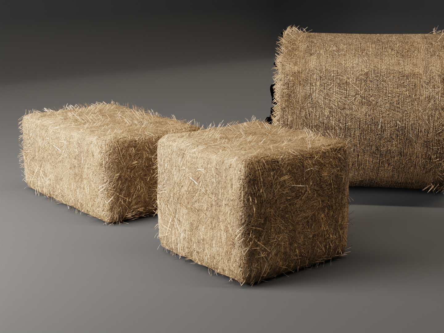 Hay bale set