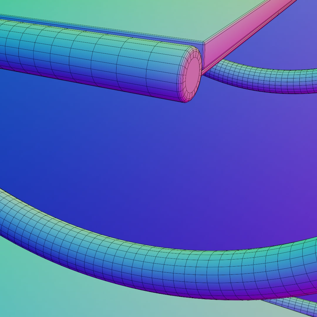 Wall mounted shelf 3D model
