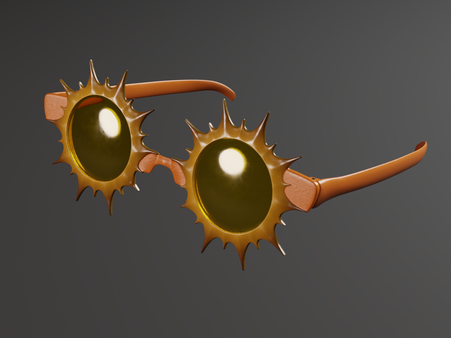 Pack of sunshades 3D model