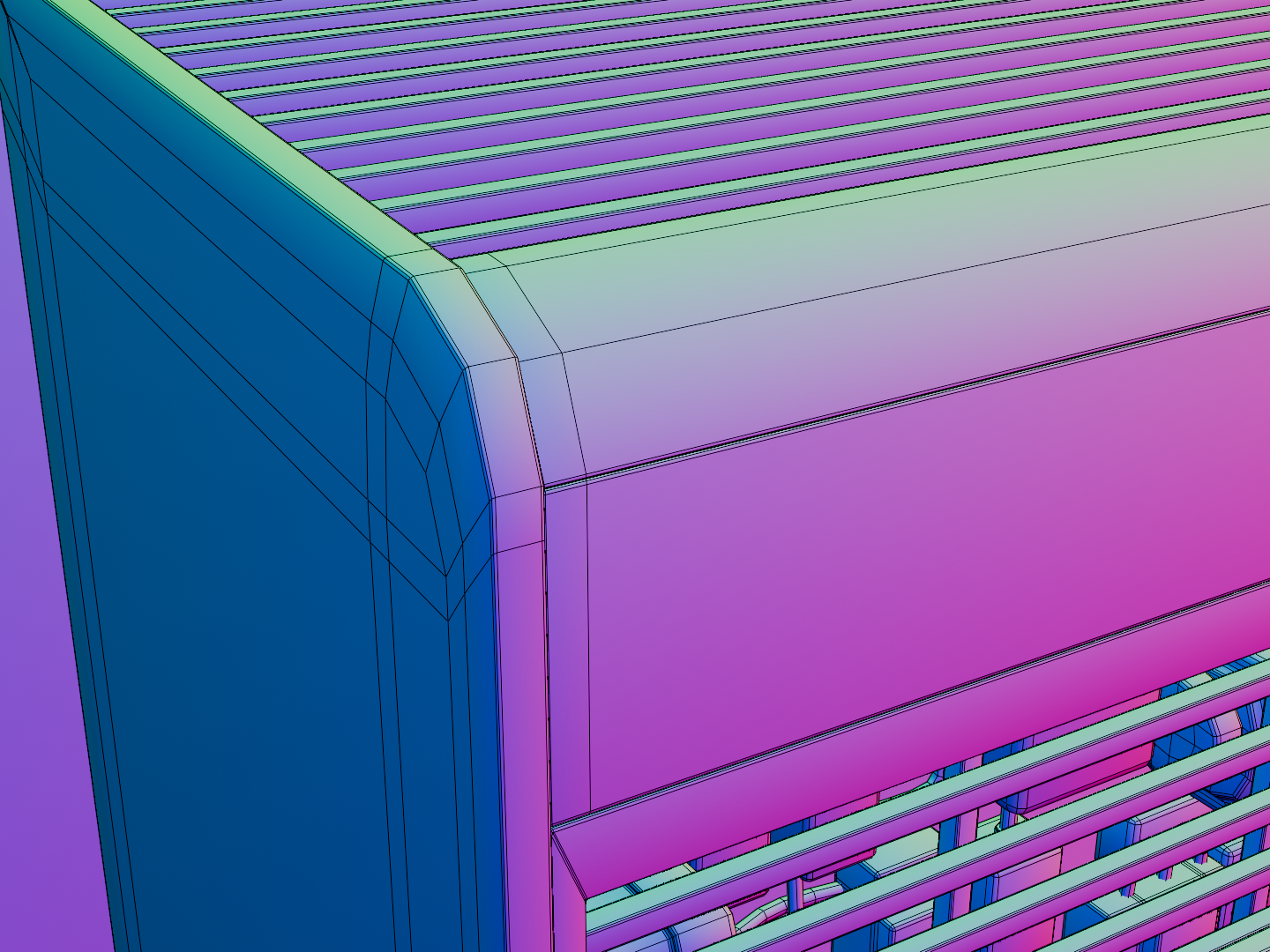 HVAC unit 3D model
