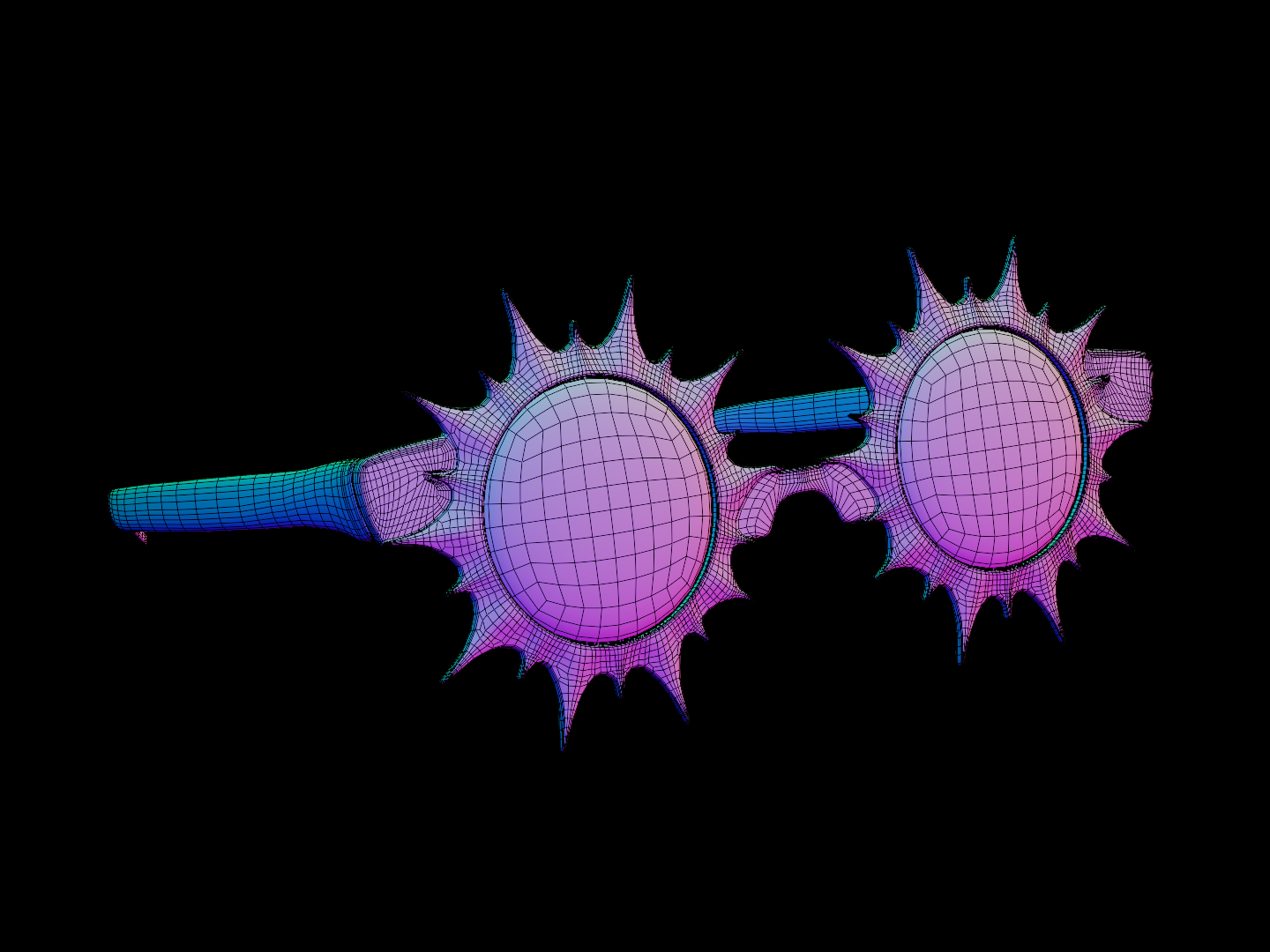 Pack of sunshades 3D model