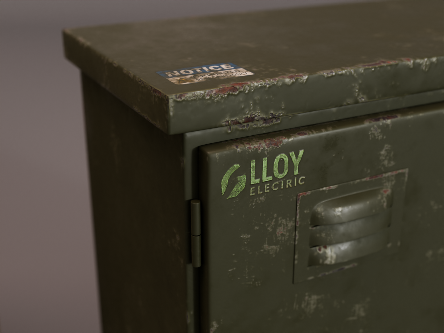 HVAC set 3D model