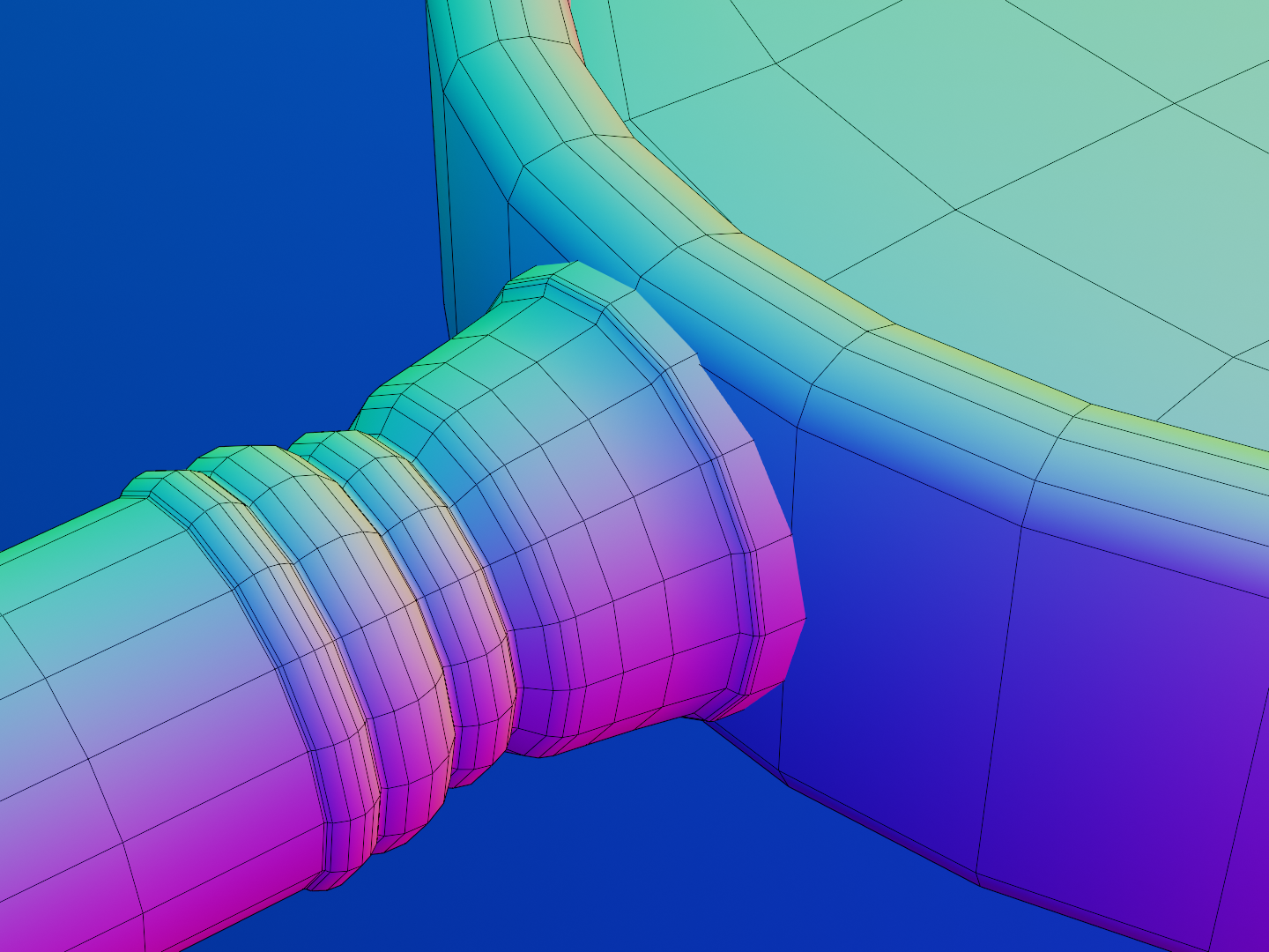 Magnifying glass 3D model