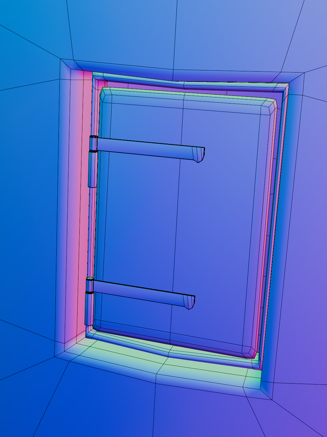 Old windmill 3D model