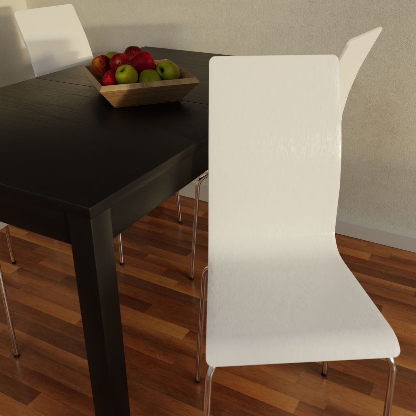 Table group modern 3D model