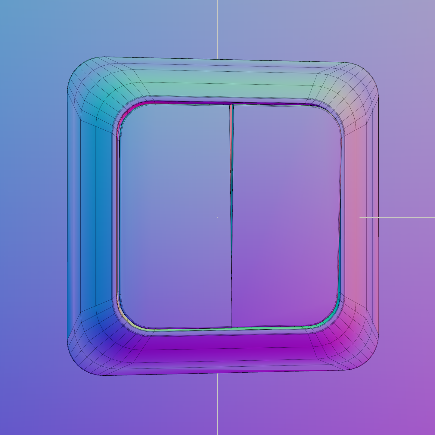 Trendy Light switch 3D model