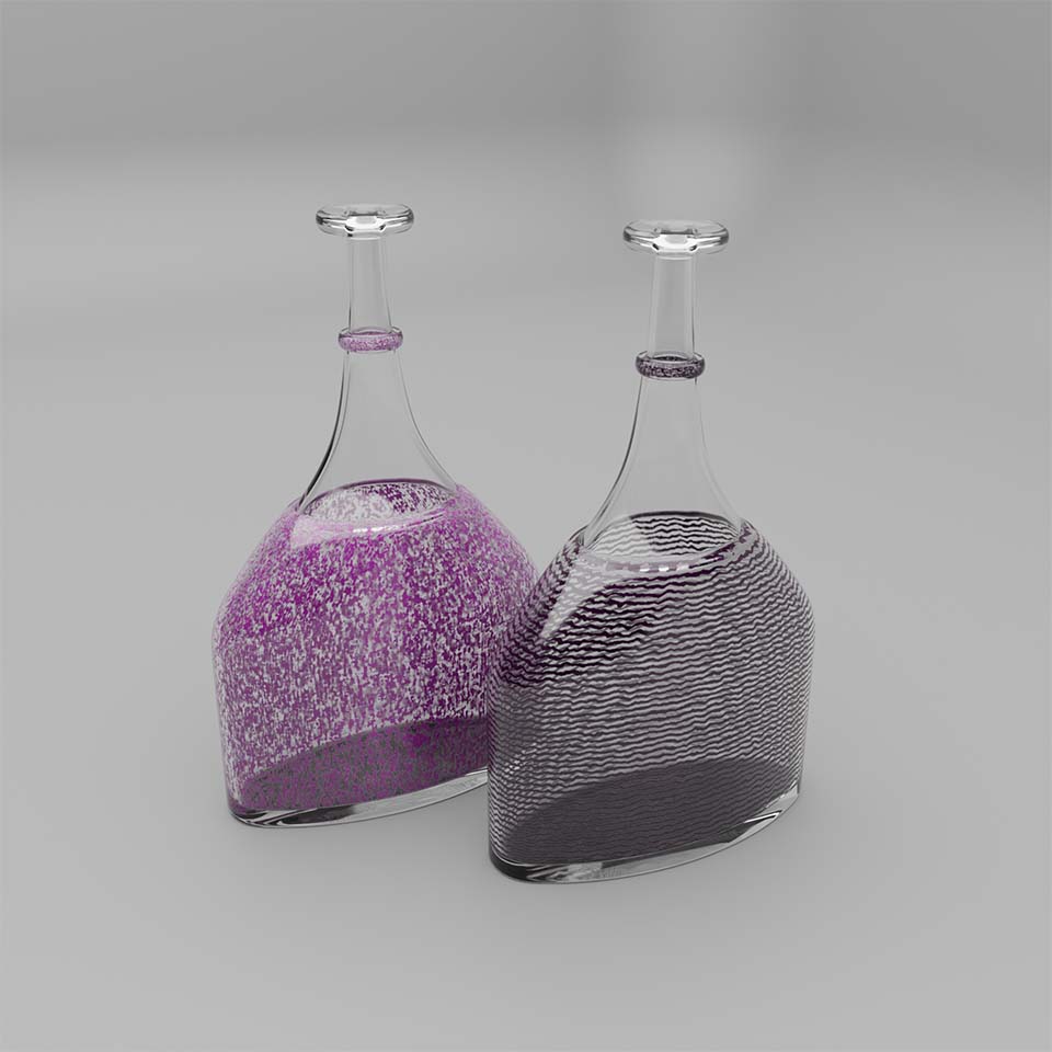 Shelf with assets 3D model